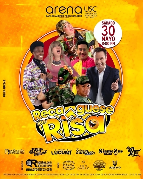 Cali se recarga de risa