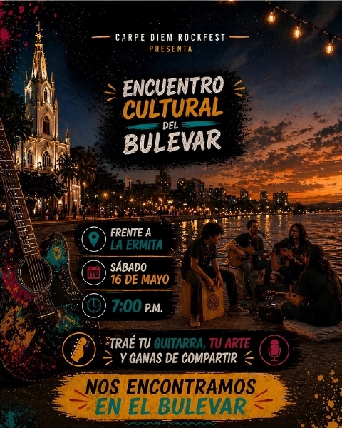 Hola a todos: público, solistas y bandas de Cali.