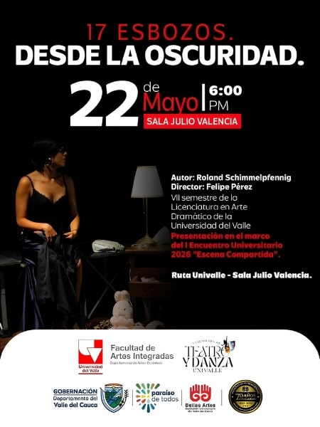17 esbozos desde la oscuridad