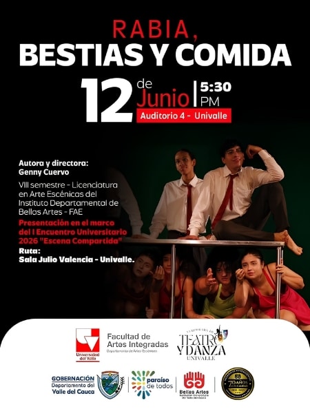 Rabia, bestias y comida