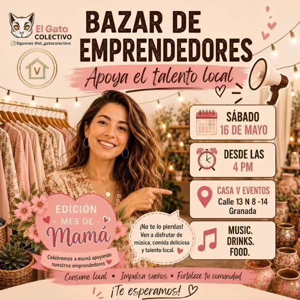¡Celebremos juntos el talento local y el mes de mamá!