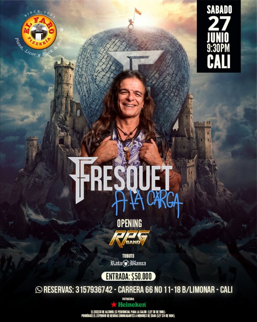 Celebración del cumpleaños de la leyenda del Rock Caleño Jorge Fresquet