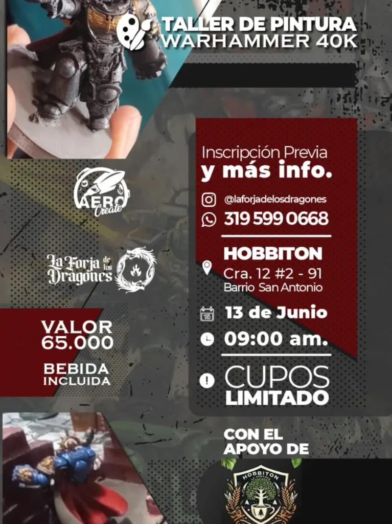 Taller de Pintura de Warhammer y Juegos de Guerra