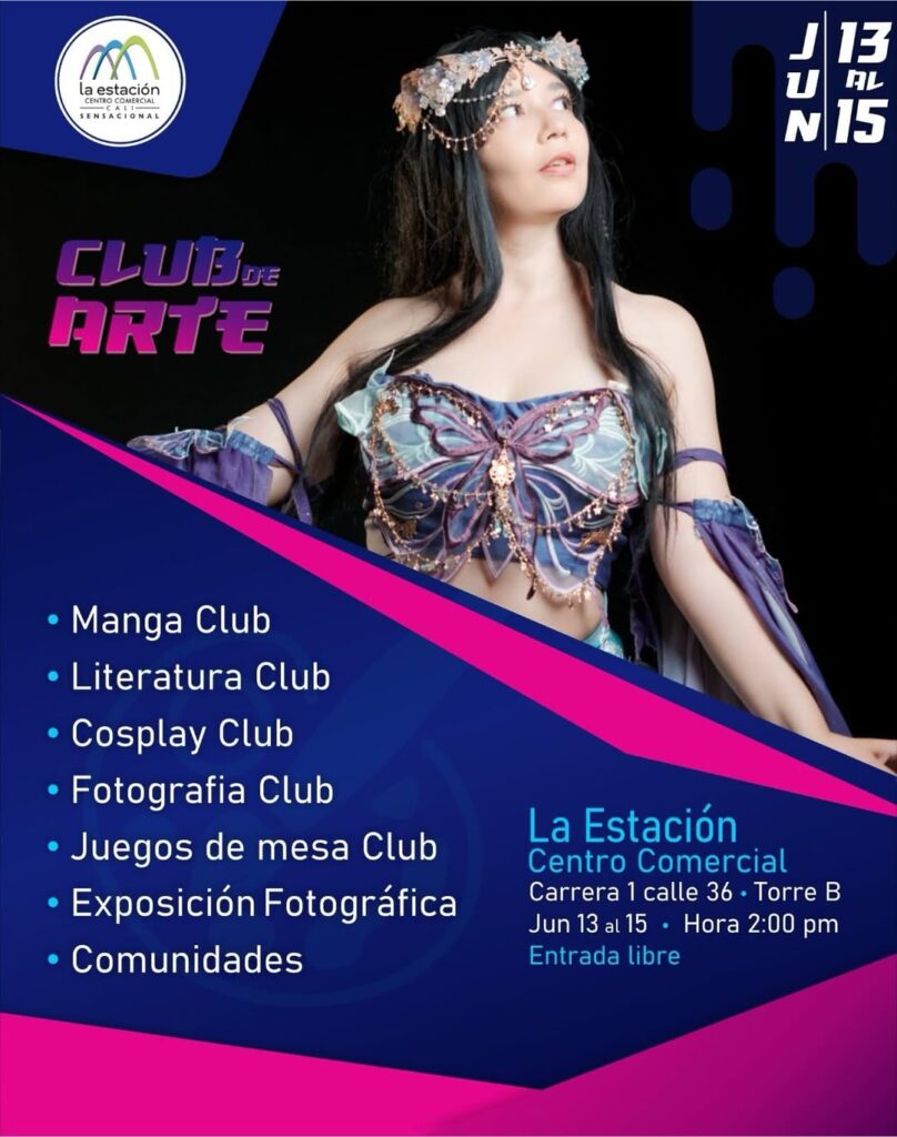 ¡Prepárate para vivir un fin de semana lleno de diversión, creatividad y cultura geek en La Estación Centro Comercial Cali!