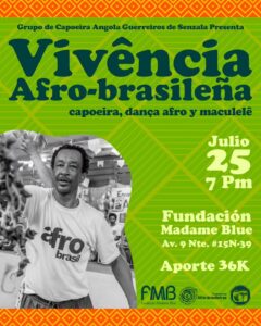 El 25 de julio, Mestre Pinguim abre la roda en Madame Blue.