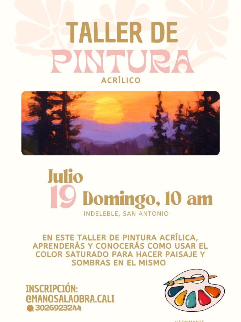 Taller de pintura acrílica