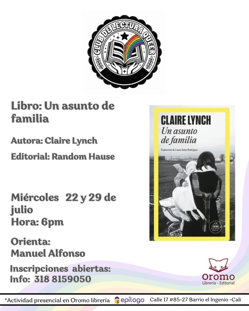 Club de Lectura Queer: Libro un Asunto de Familia