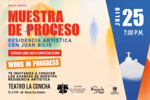 MUESTRA DE PROCESO RESIDENCIA ARTÍSTICA