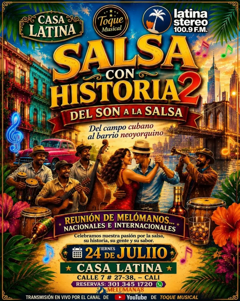 ¡Melómanas, ellas en su salsa estará presente en Salsa con Historia 2!