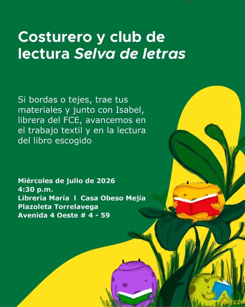 Costurero y Club de Lectura Selva de Letras