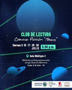 Club de Lectura Nexus en Cali - Biblioteca Departamental Jorge Garcés Borrero Cali: el hombre que nunca conoció la biblioteca que lleva su nombre