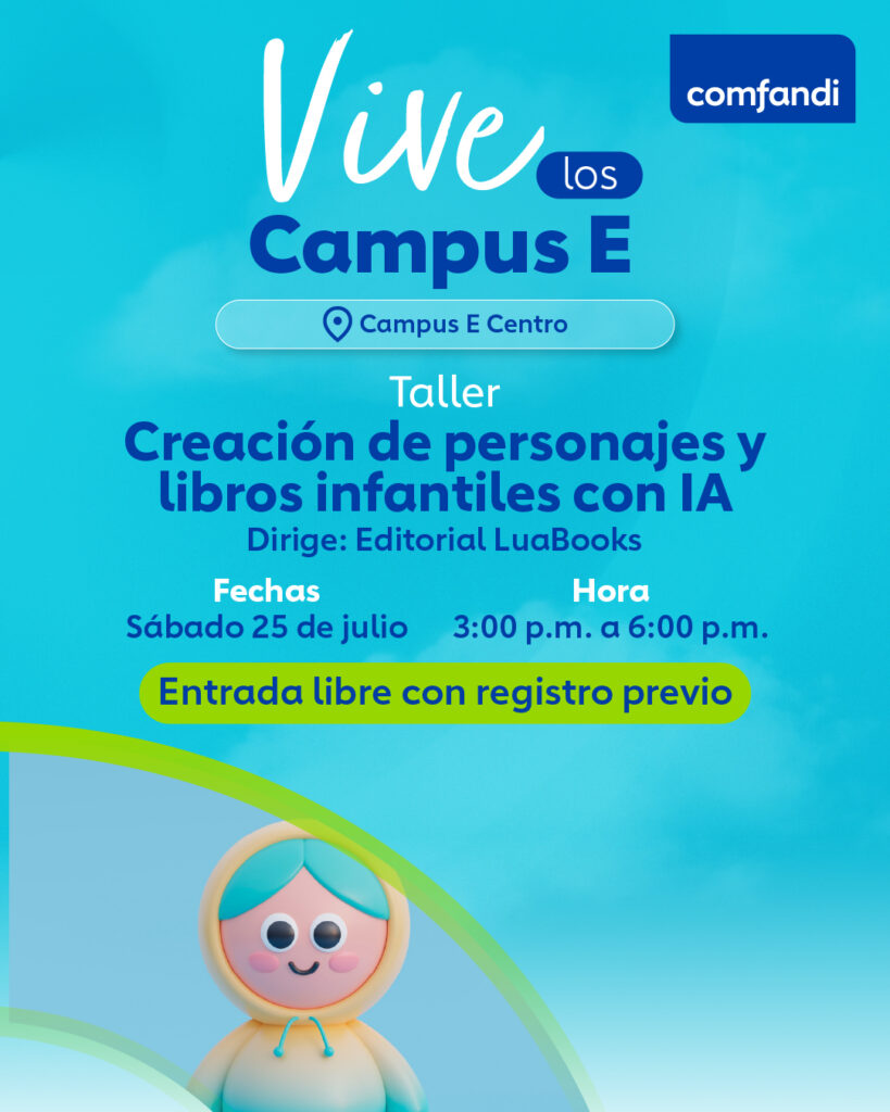 Taller de Creación de Personajes y Libros Infantiles con IA