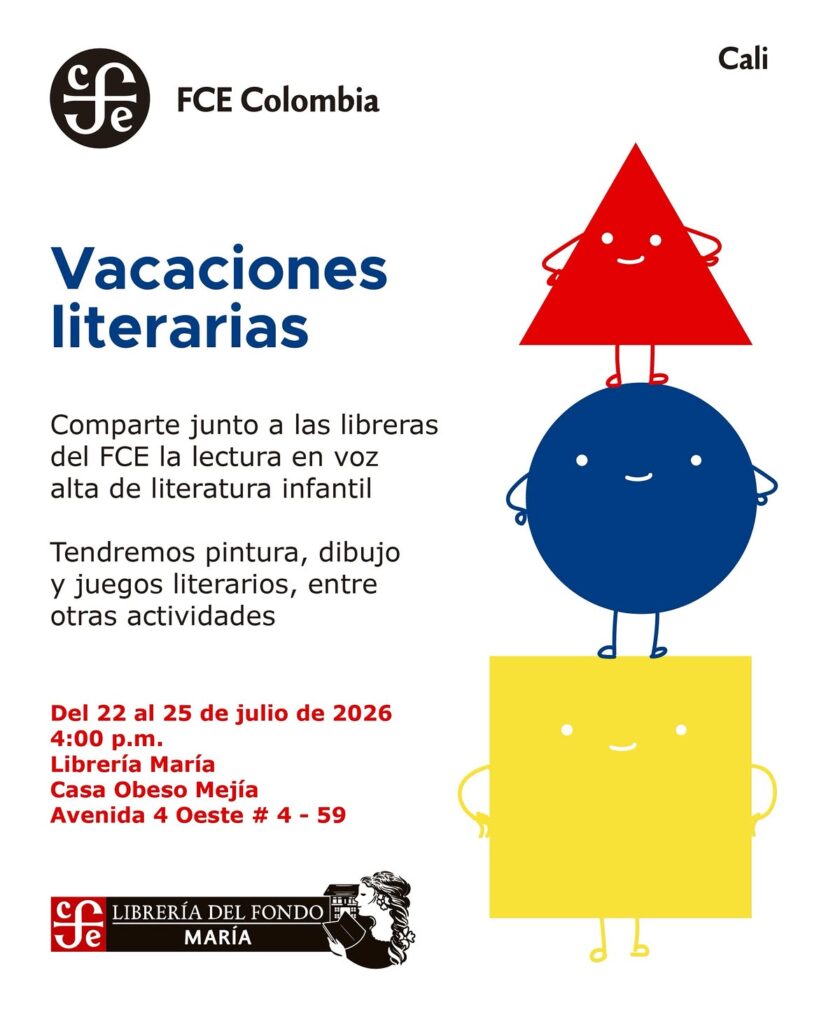 ¡Disfruta de tus vacaciones literarias en la Librería del Fondo María!