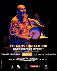 CUENTOS CON TAMBOR en Cali - Teatro Salamandra del Barco Ebrio: la historia de una locura que lleva más de 30 años en pie