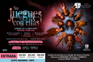 NO JUEGUES CON ELLAS en Cali - Teatro La Concha