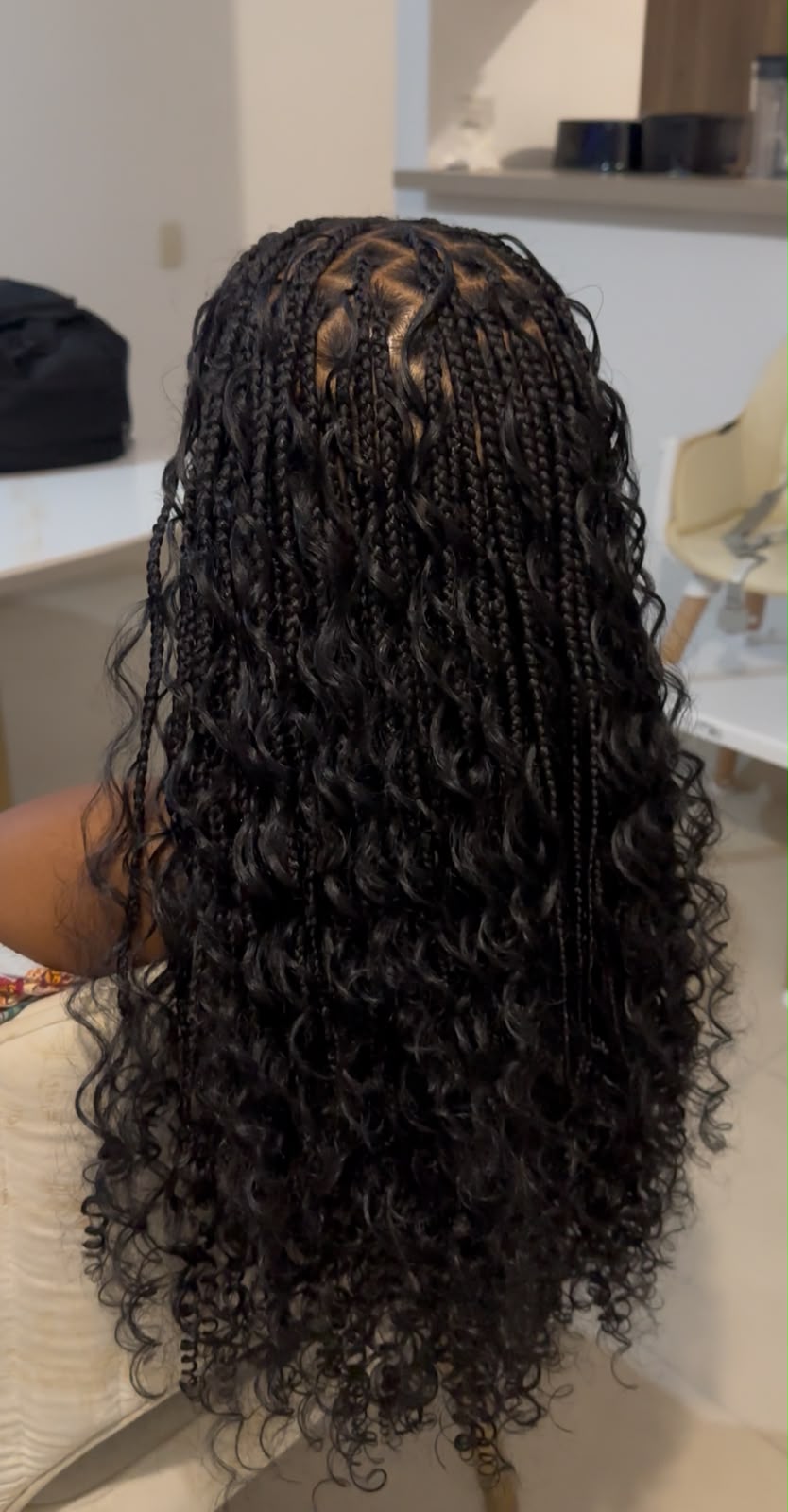 Boho Braids Premium | Trenzas Bohemias con Rizos Naturales
