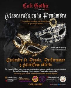 Mascarada en la penumbra en Cali - LiberTienda Café-Libro en Cali: el rincón cultural donde el café y la literatura se encuentran