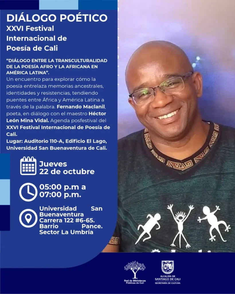 Dialogo Poetico: Transculturalidad de la Poesia Afro y Africana (XXVI Festival de Poesia de Cali)