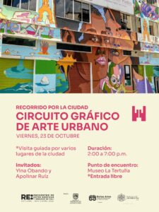 Circuito Grafico de Arte Urbano (Seminario Grafica en Movimiento) en Cali - Museo La Tertulia Cali