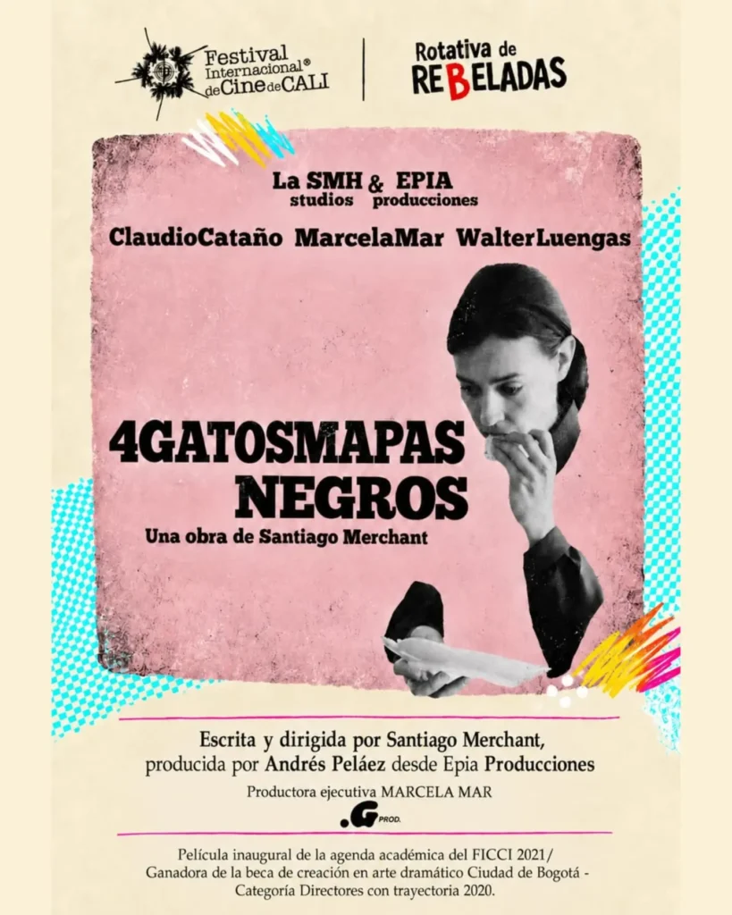 4 Gatos Mapas Negros – Cine Expandido (Festival de Cine de Cali)