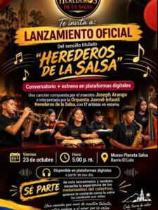 Lanzamiento Sencillo Herederos de la Salsa – Museo Planeta Salsa en Cali - Cali