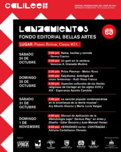 Rabia, Bestias y Comida – Genny Cuervo (Fondo Editorial Bellas Artes, Cali Lee 2026) en Cali - Cali