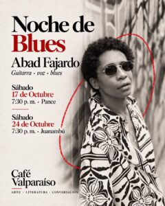 Noche de Blues – Abad Fajardo en Cali - Café Valparaíso Juanambu