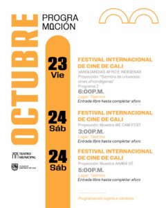 Siembra de Universos: Cines Afroindigenas – Programa 2 (FICCALI 2026) en Cali - Teatro Municipal Enrique Buenaventura Cali: la cuenta regresiva hacia sus primeros cien años