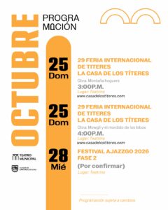 Montana Hoguera (29a Feria Internacional de Titeres – 25 de octubre) en Cali - Teatro Municipal Enrique Buenaventura Cali: la cuenta regresiva hacia sus primeros cien años