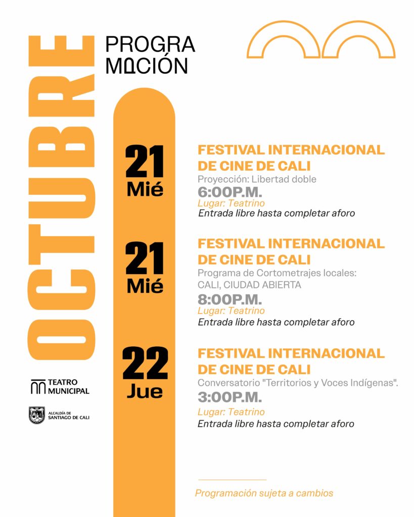 Cortometrajes Locales: Cali, Ciudad Abierta (FICCALI 2026)