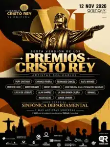PREMIOS CRISTO REY 2026: LAS PUERTAS SE ABREN en Cali - Arena USC Cali: el recinto que Cali no sabía que necesitaba y que en menos de un año conquistó América Latina