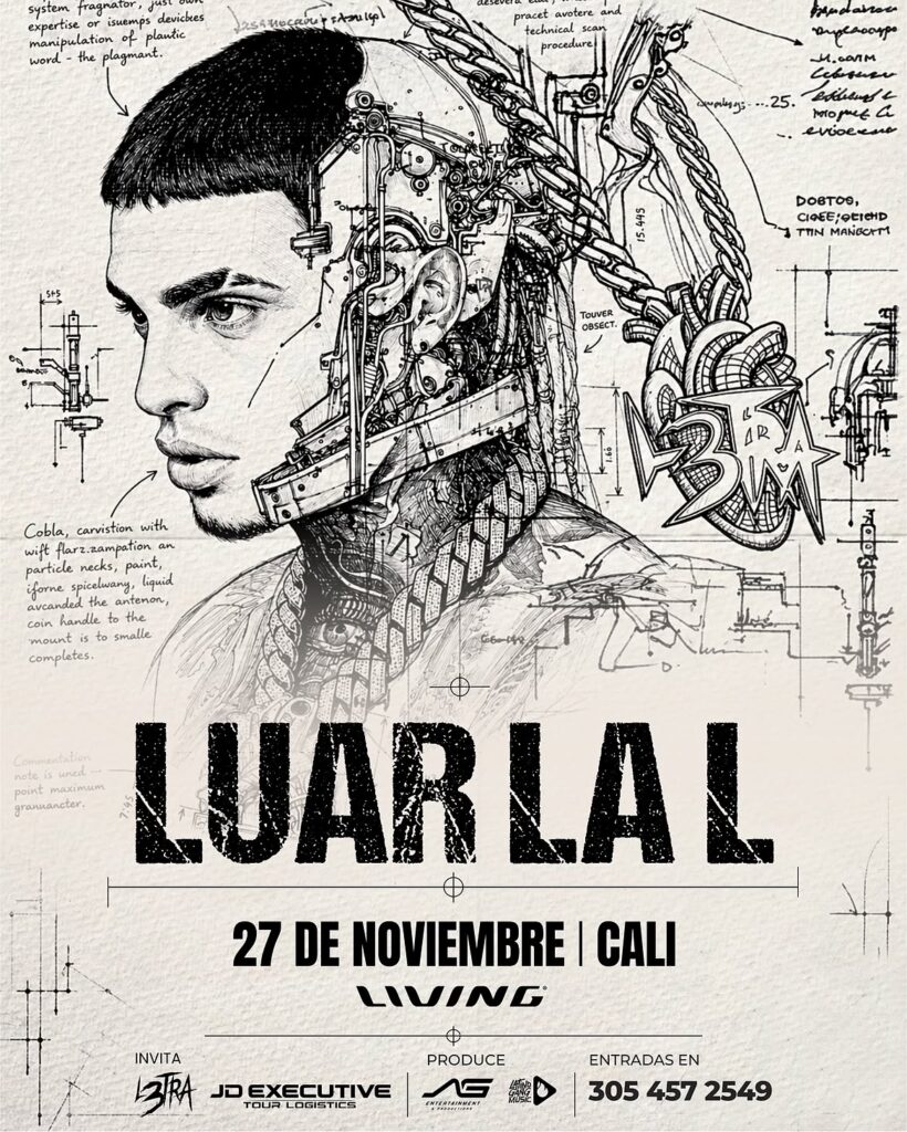 Luar La L: Sobrenatural Latam Tour en Living Club