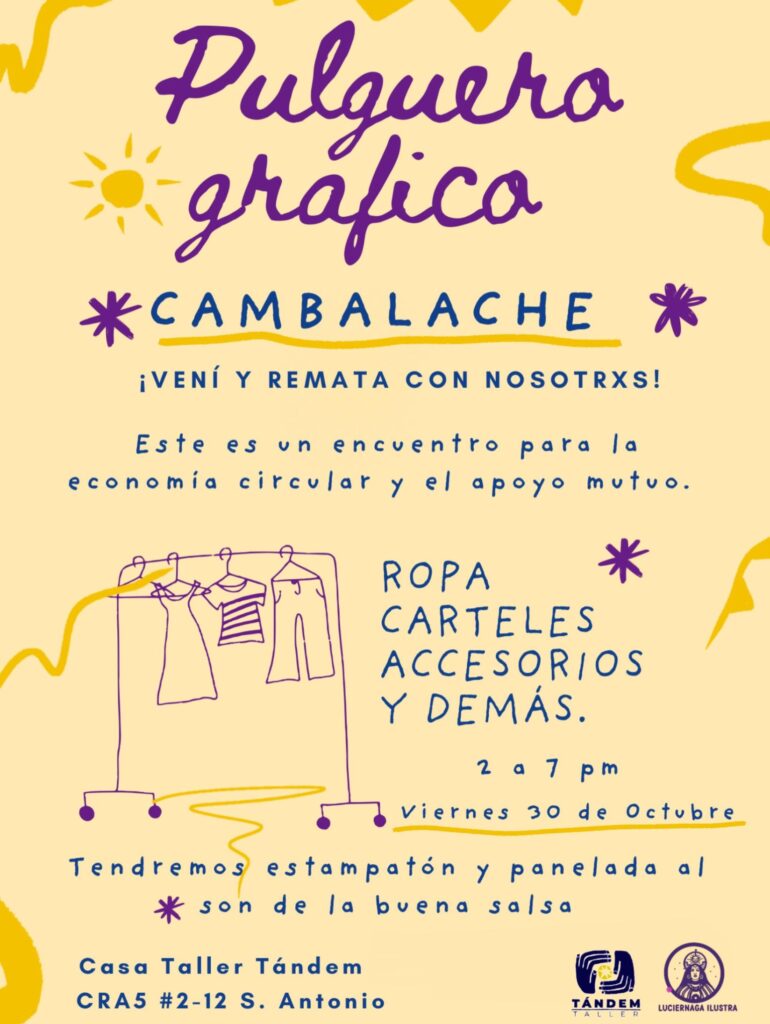 Pulguero Grafico: Cambalache – Casa Taller Tandem