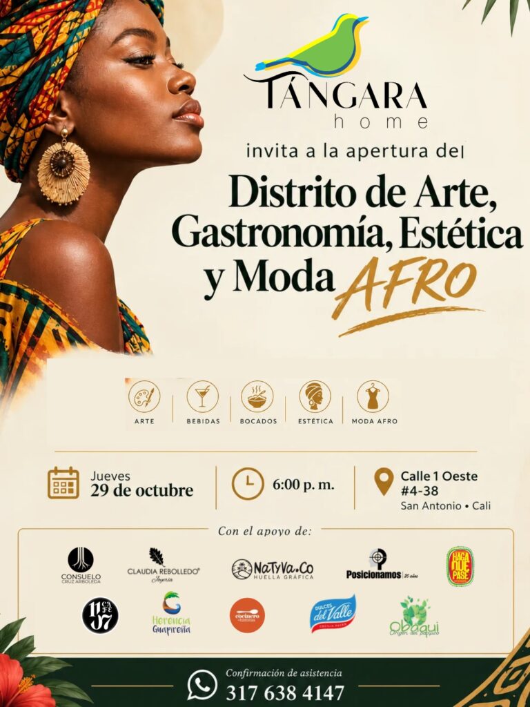 Apertura del Distrito de Arte, Gastronomia, Estetica y Moda Afro en San Antonio
