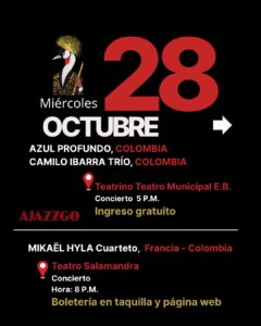 AJAZZGO 2026: Azul Profundo y Camilo Ibarra Trio en Cali - Teatro Municipal Enrique Buenaventura Cali: la cuenta regresiva hacia sus primeros cien años