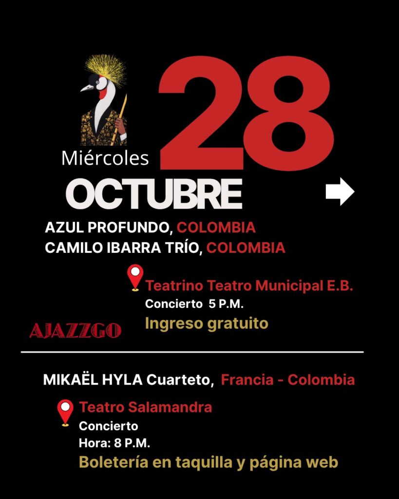 AJAZZGO 2026: Azul Profundo y Camilo Ibarra Trio