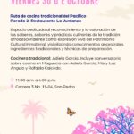 Ruta de Cocina Tradicional del Pacifico - Parada 2: Restaurante La Juntanza (Semana del Patrimonio 2026)