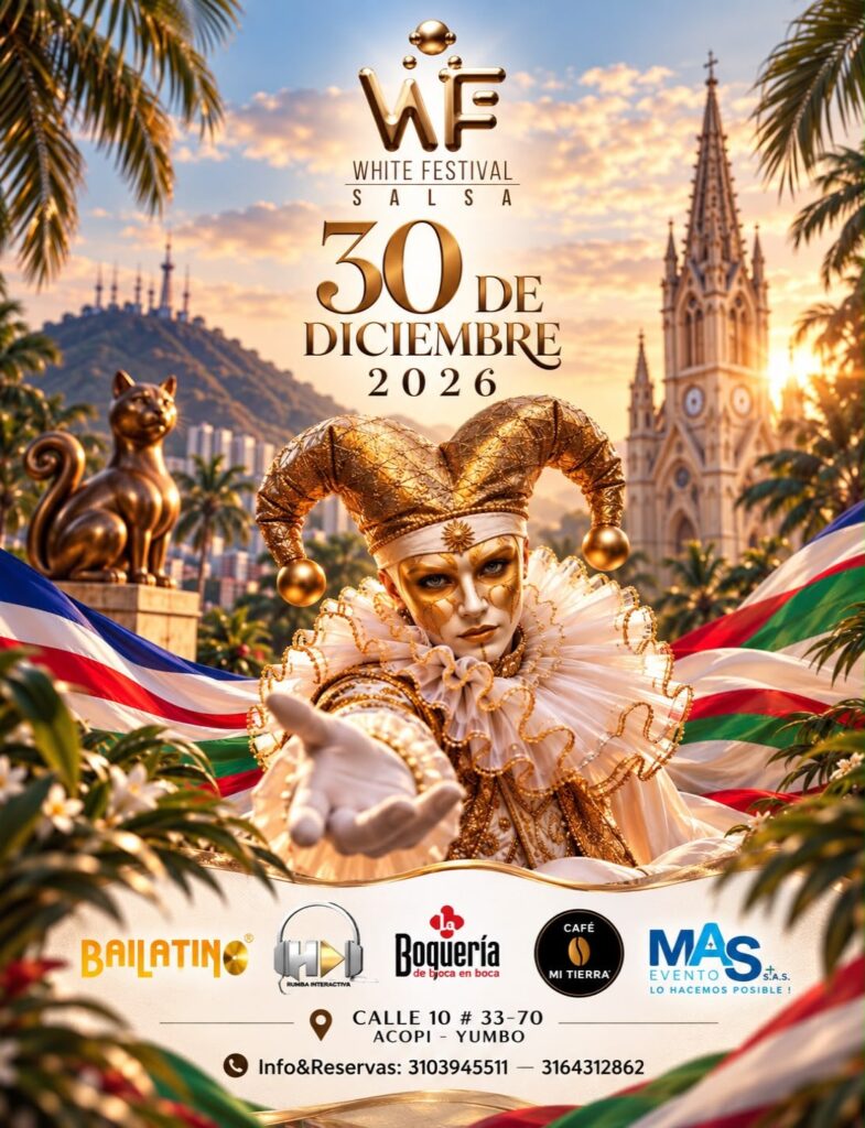 White Festival – Fiesta de Fin de Ano con DJ Holmes Salsa (Yumbo)