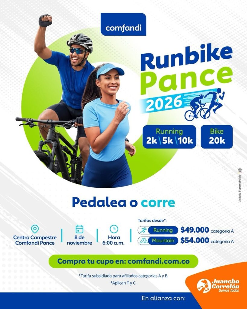 Runbike Pance 2026 – Comfandi