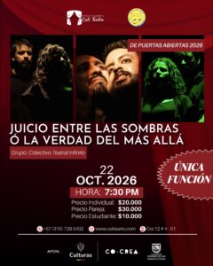 Juicio Entre las Sombras o la Verdad del Mas Alla en Cali - Fundación Escénica Cali Teatro