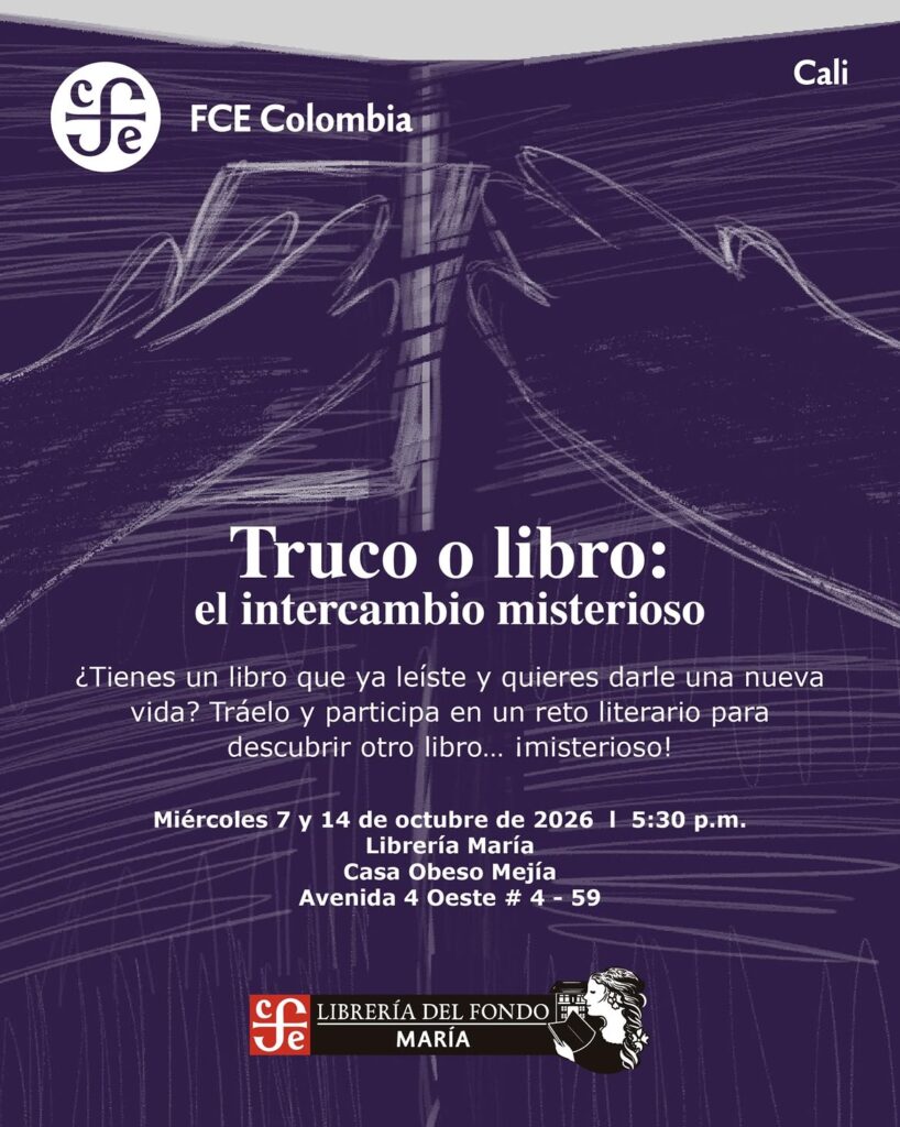 Prográmate, trae tus libros leídos y participa en un reto literario junto a las libreras del FCE.