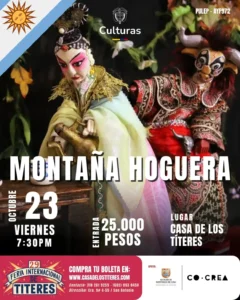 Montana Hoguera – 29a Feria Internacional de Titeres en Cali - Casa de los Títeres