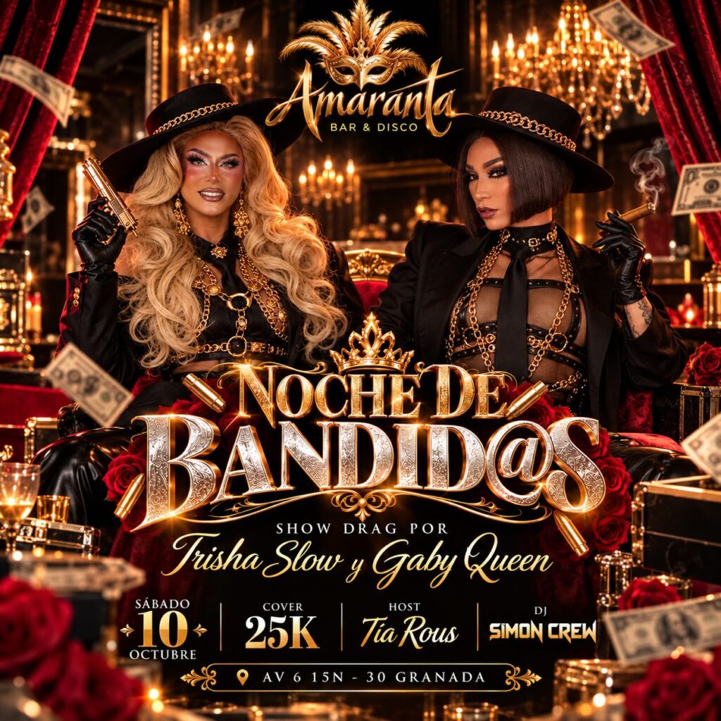 Noche de Bandid@s: Show Drag con Trisha Slow y Gaby Queen