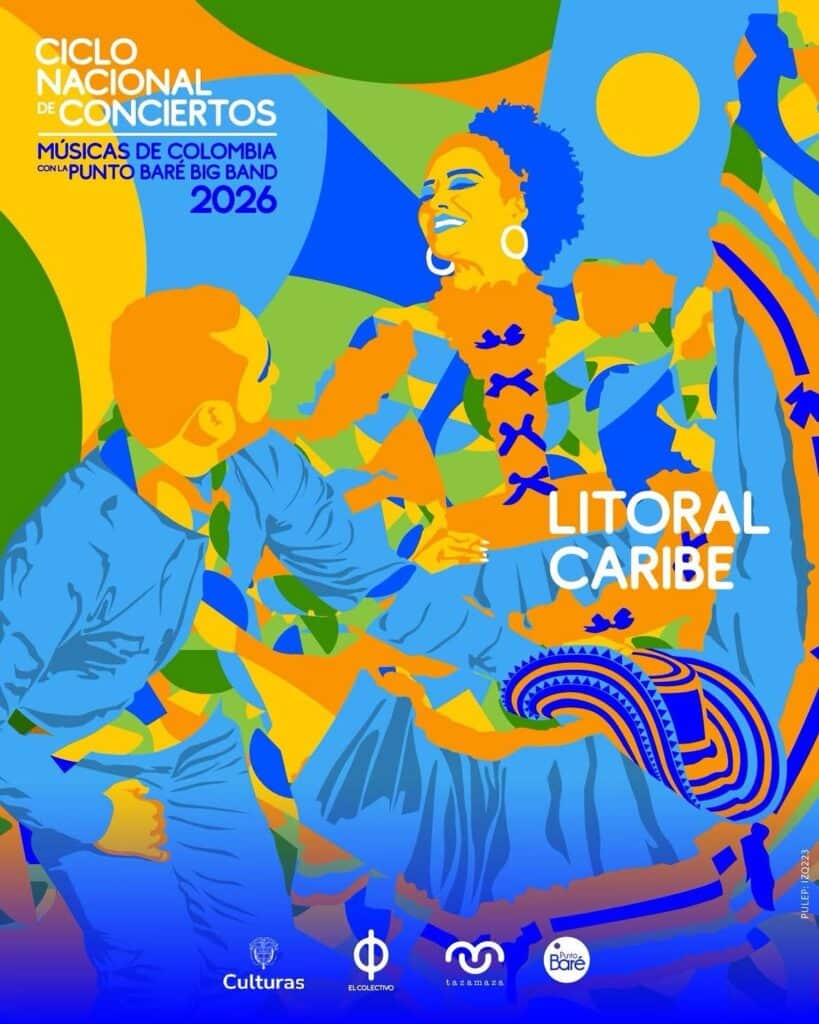 Ciclo Nacional de Conciertos 2026: Litoral Caribe Colombiano – Punto Bare Big Band